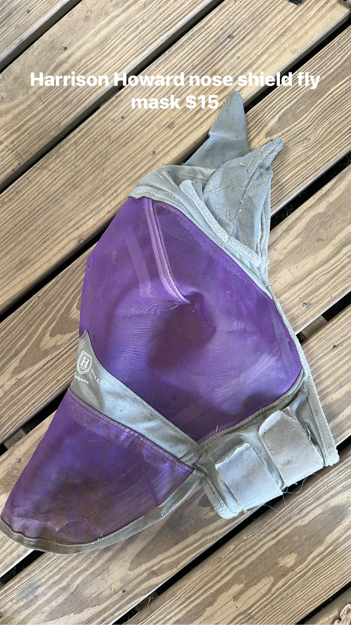 Harrison Howard Fly Mask - Horse size