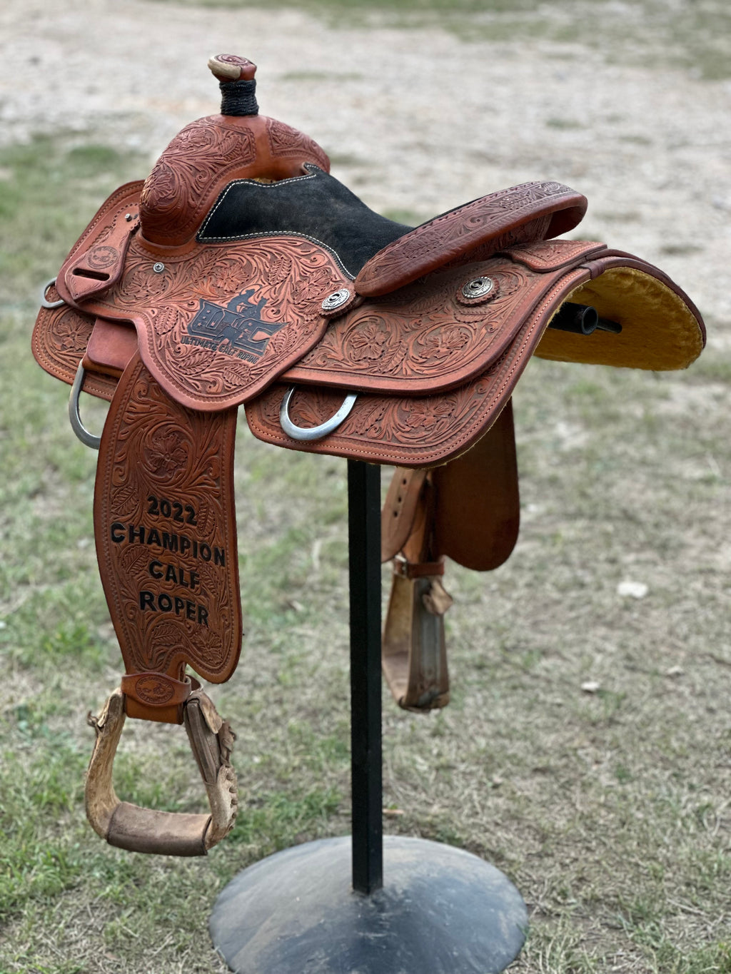 15” Calf Roping Trophy Saddle