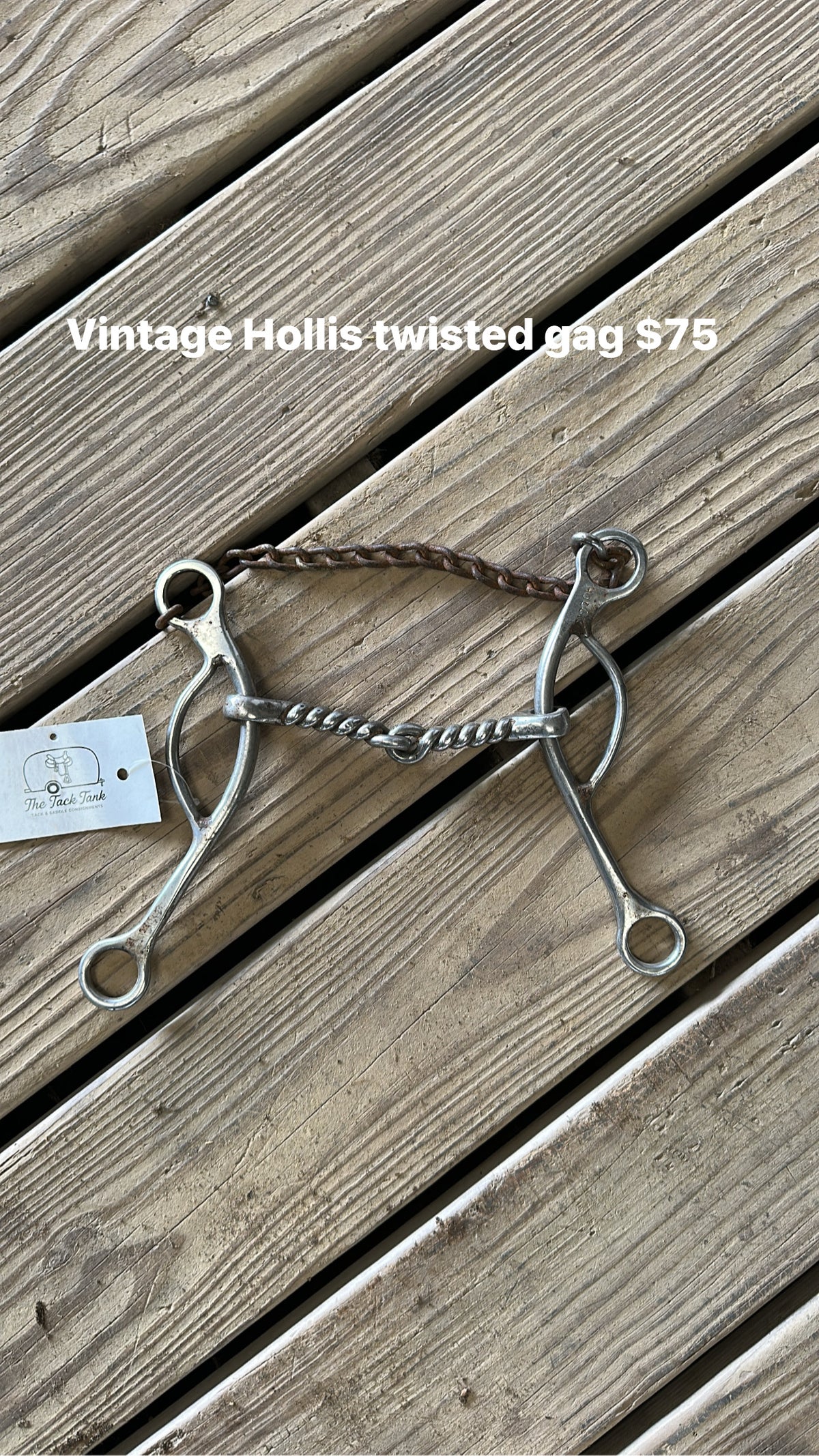 Hollis Twisted Gag Bit