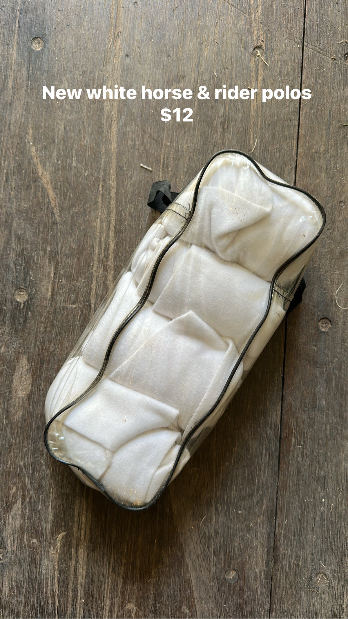 White Horse & Rider Polo Wraps
