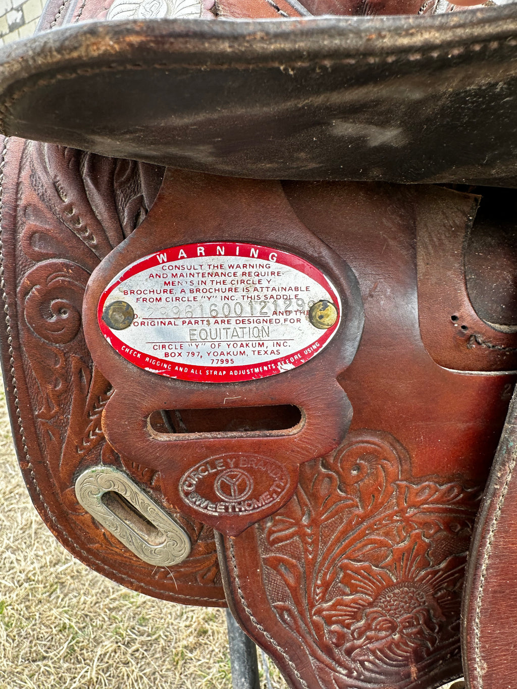 16” Circle Y Equitation Show Saddle