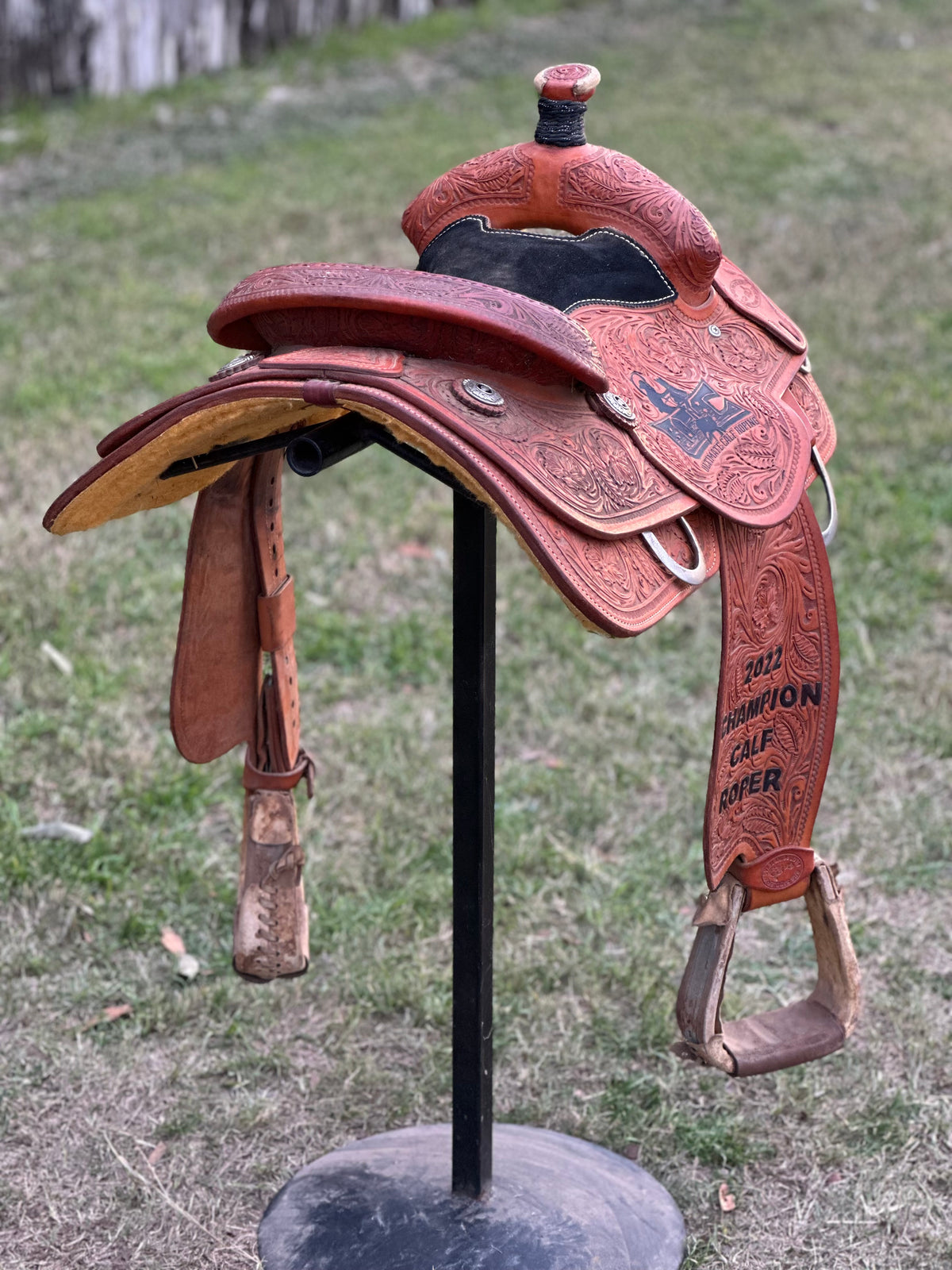 15” Calf Roping Trophy Saddle