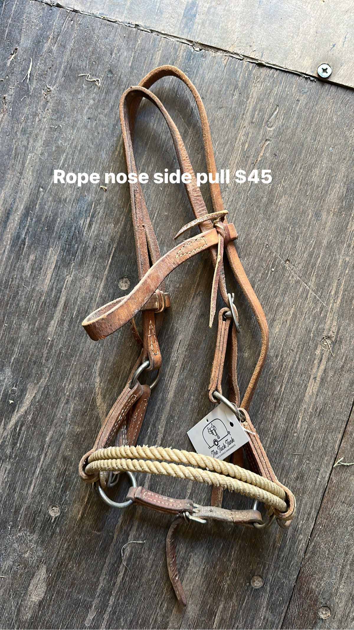 Rope Nose Sidepull