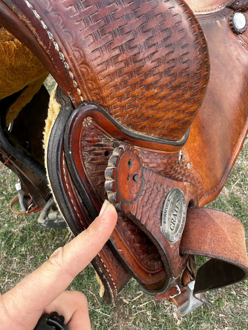 16” Crates Working Saddle