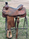 15” Double J Trophy Roping Saddle