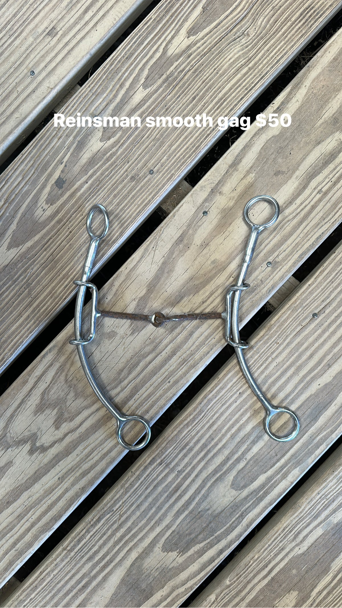 Reinsman Smooth Sliding Gag