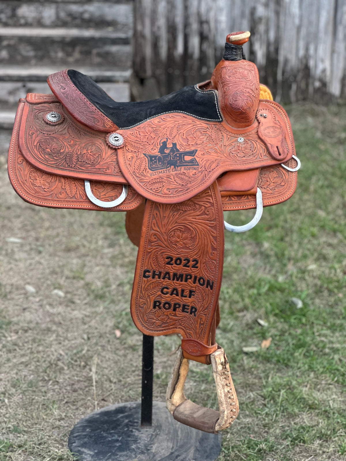 15” Calf Roping Trophy Saddle