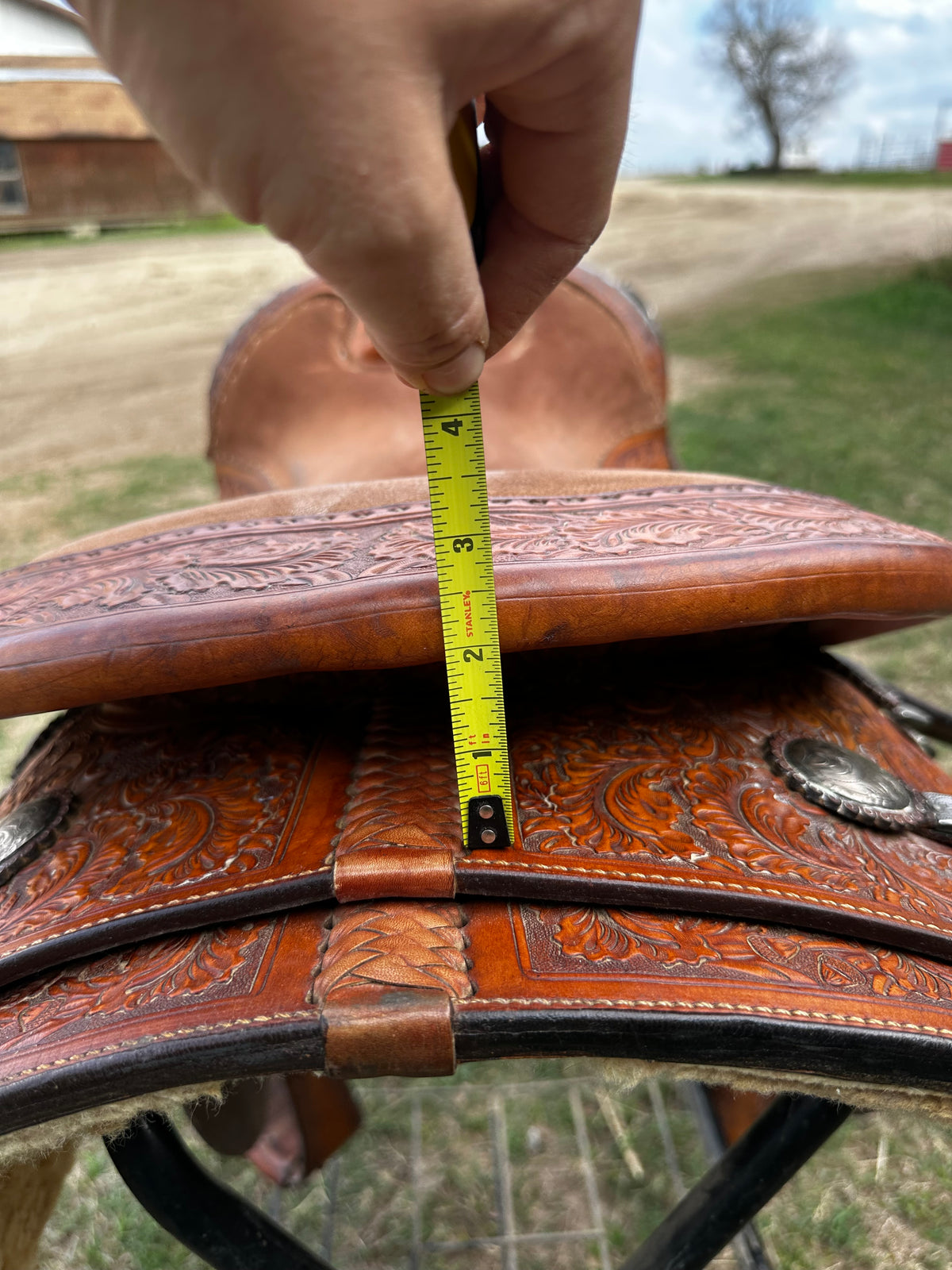 16” Blue Ribbon Pleasure Show Saddle